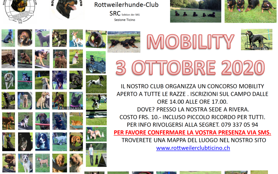 Mobility – 3 ottobre 2020