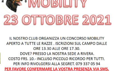 Mobility – 23 ottobre 2021